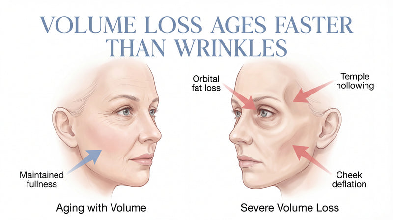 1. Why you suddenly look older (it's not wrinkles—it's volume loss)